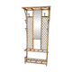 Vintage rattan wardrobe