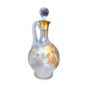 carafe XIXème Art Nouveau - cristal