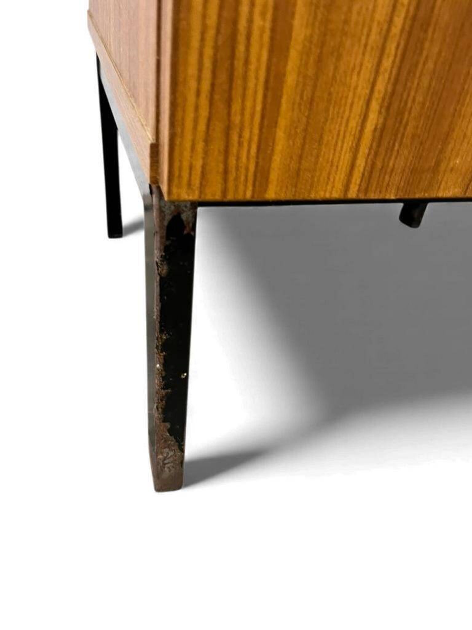Vintage chest of drawers with drop-leaf front / Meurop furniture