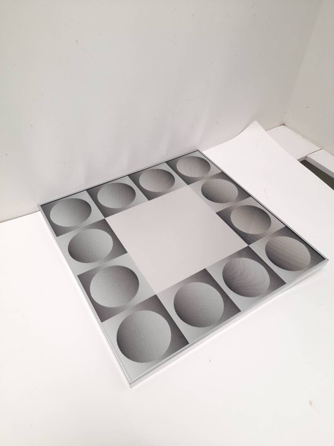 Deknudt mirror optical art 1970s