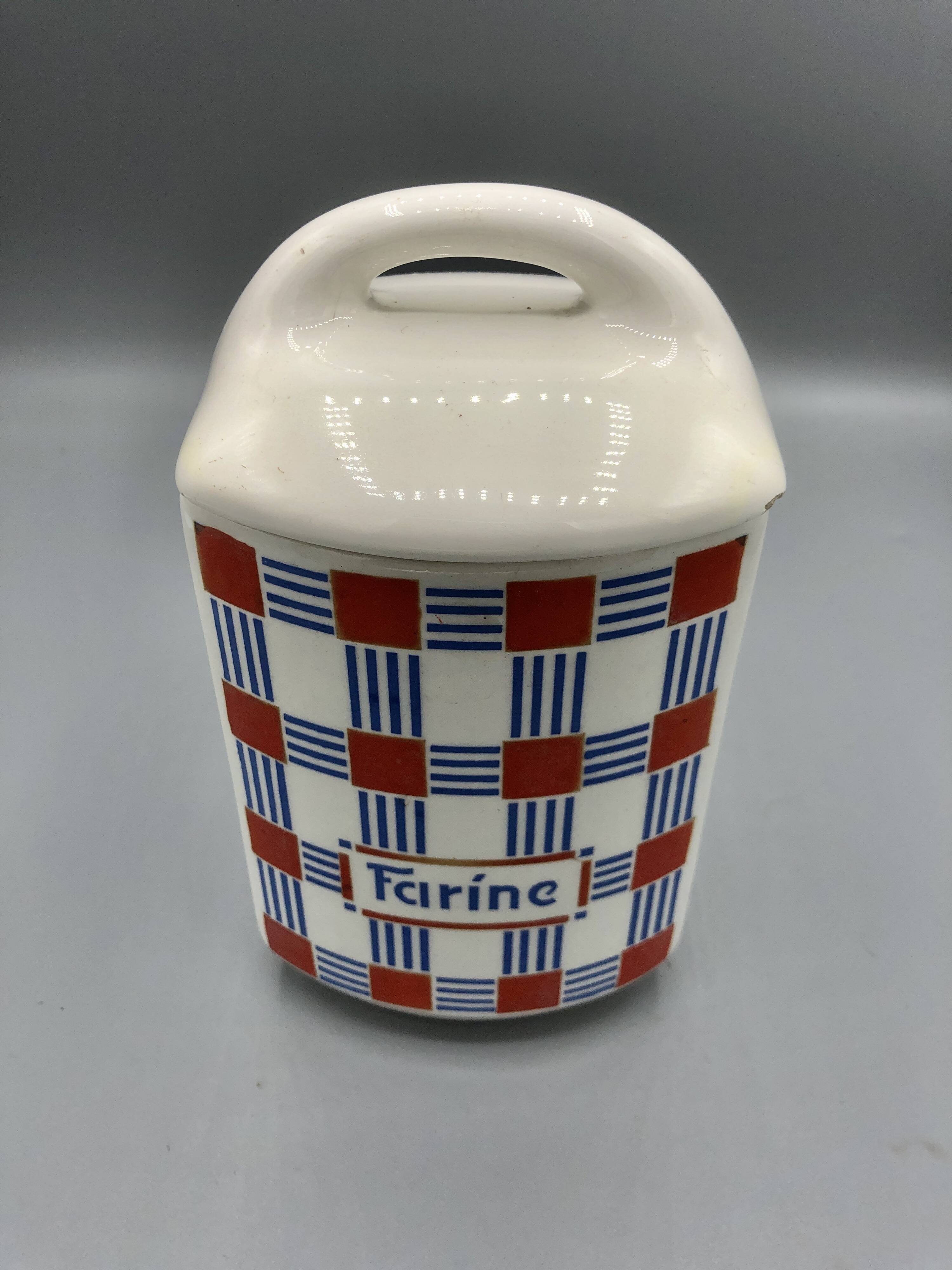 Earthenware spice jars