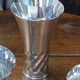 Silver-plated timbales