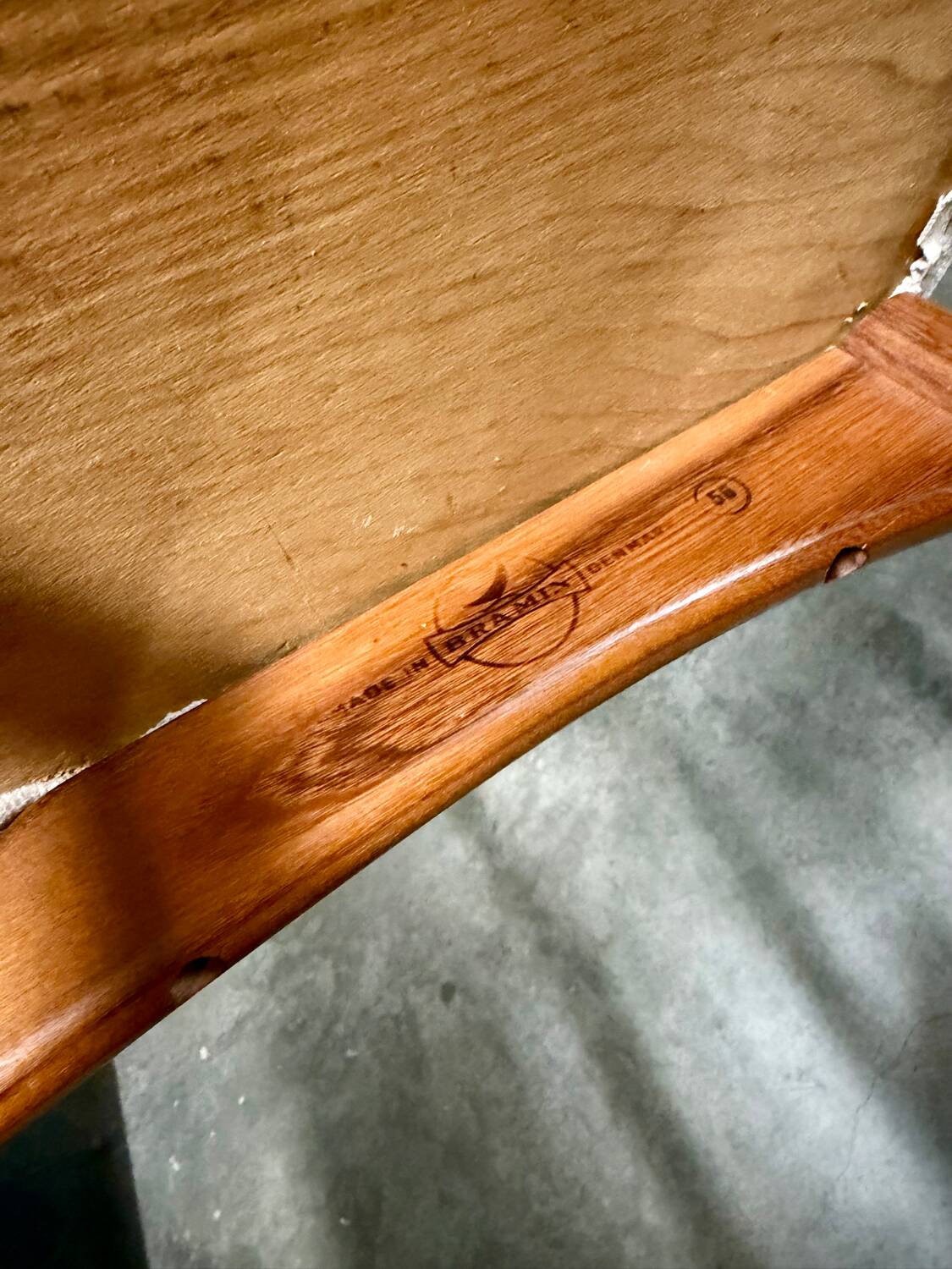 4 reupholstered Bramin chairs