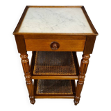 Mahogany serving trolley