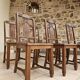 6 chaises art déco