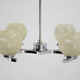Mid-Century Chandelier by Napako, 1950s, Restored