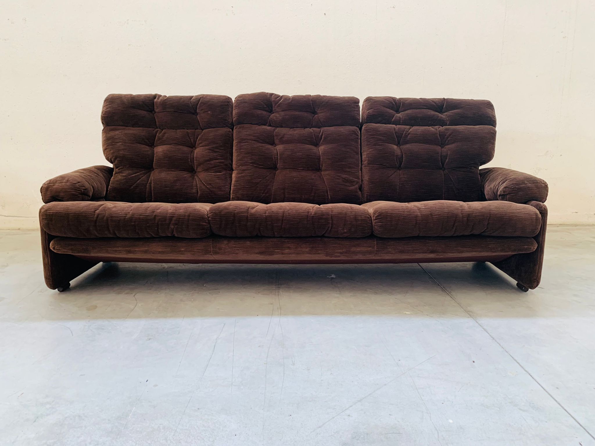 3-seater sofa and 2 armchairs from the 70s – coronado & tobia scarpa for b&b ialia