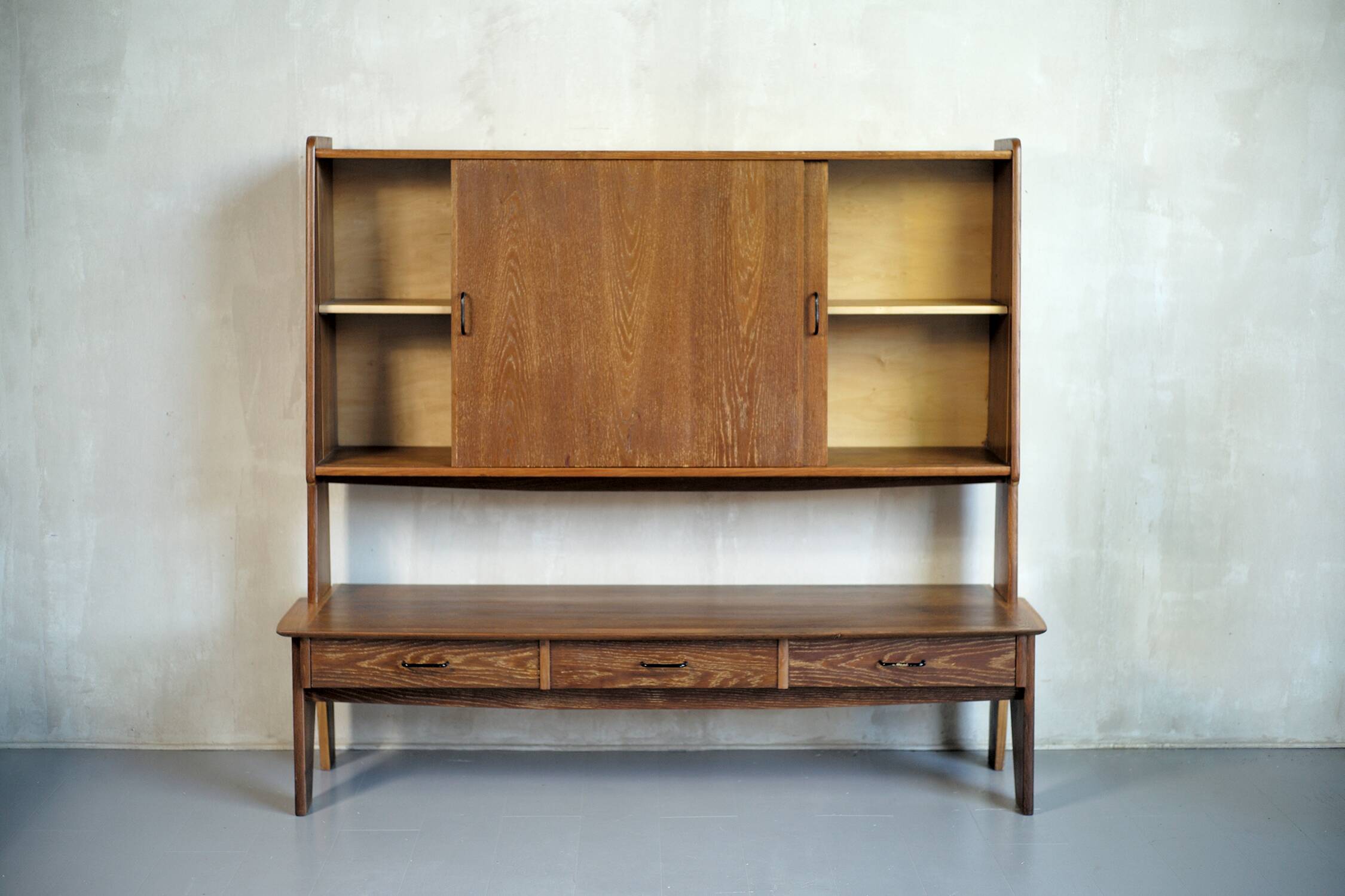 Paul Geoffroy, Oak sideboard for Godfrid, France 1950
