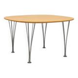 supercircle table by Bruno Mathsson and Piet Hein - Denmark 1970s