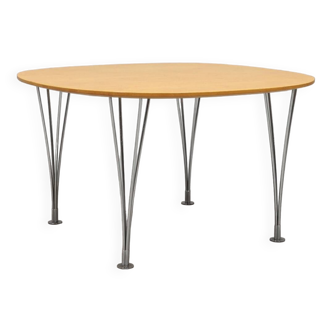 supercircle table by Bruno Mathsson and Piet Hein - Denmark 1970s