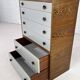 Dresser chiffonnier 6 drawers wenge and satin lacquer