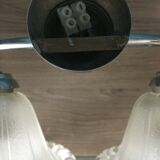 Double flower wall light