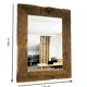 Solid oak mirror – 168×128 cm