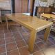 Table extensible en orme de la maison Regain des années 70