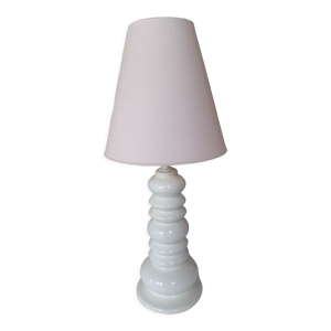 Lampe céramique blanc