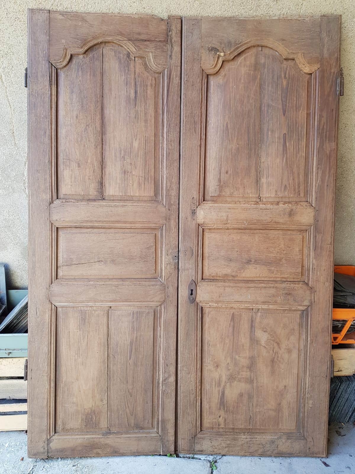 Old double doors