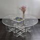 Vintage coffee table in acrylic