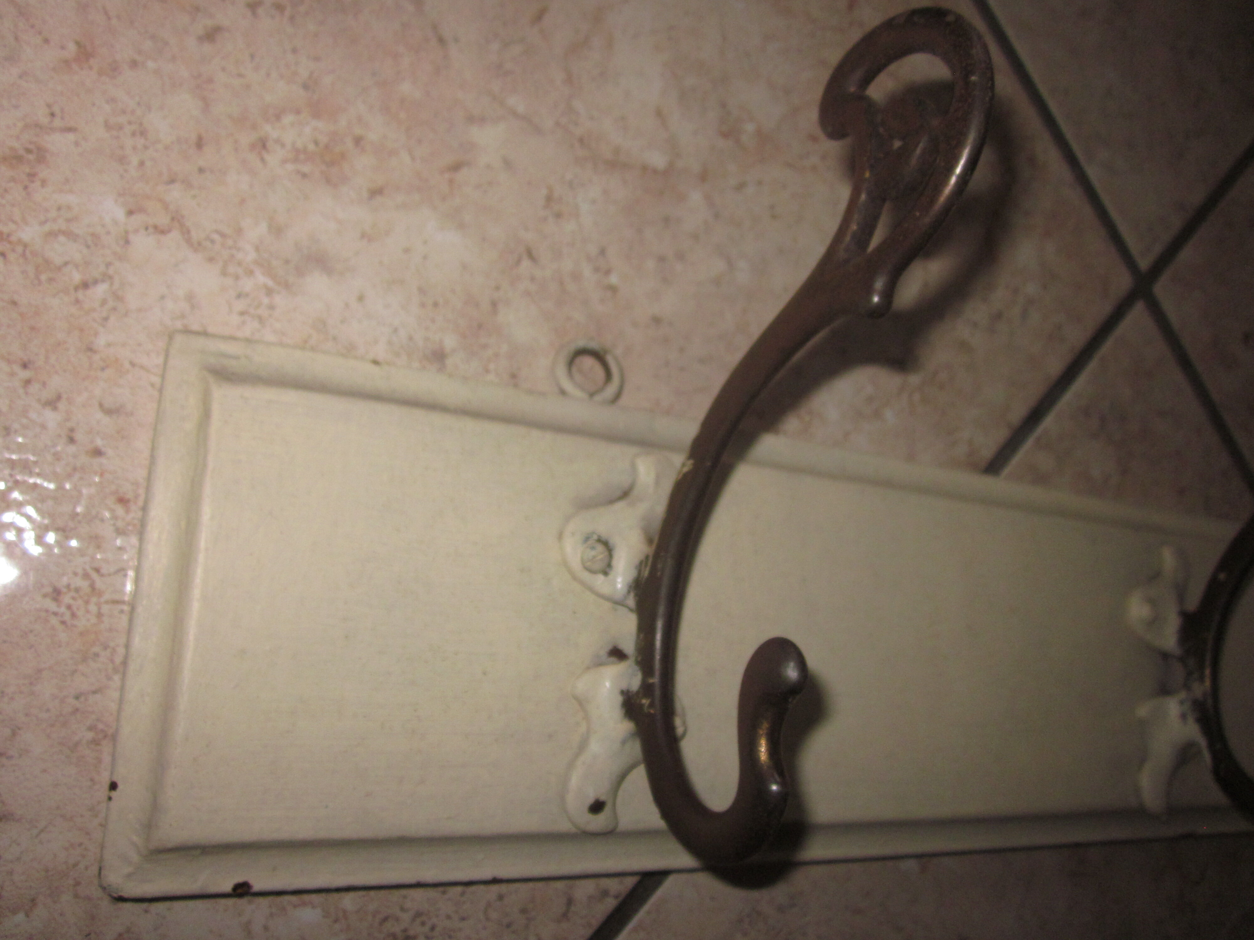 Old coat rack in art nouveau style