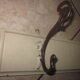 Old coat rack in art nouveau style