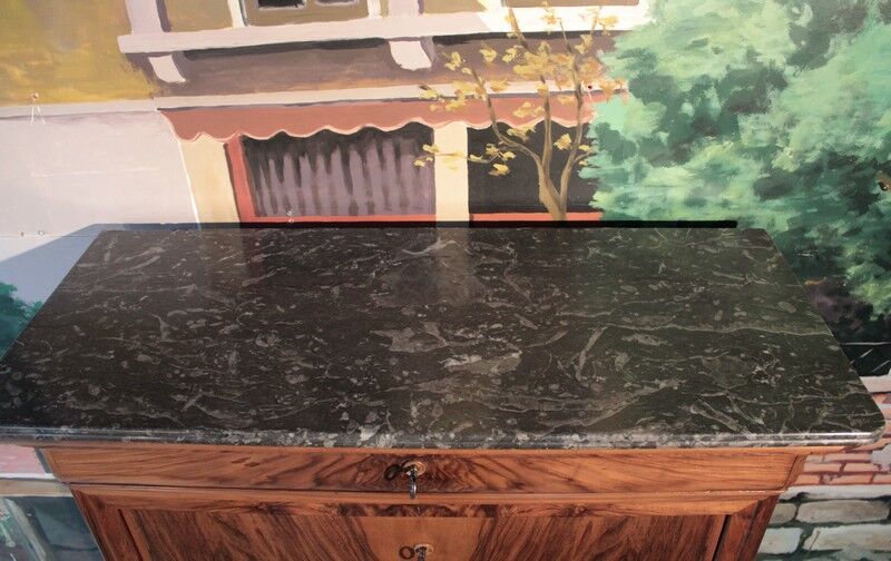 Secretary Louis Philippe in walnut, XIX