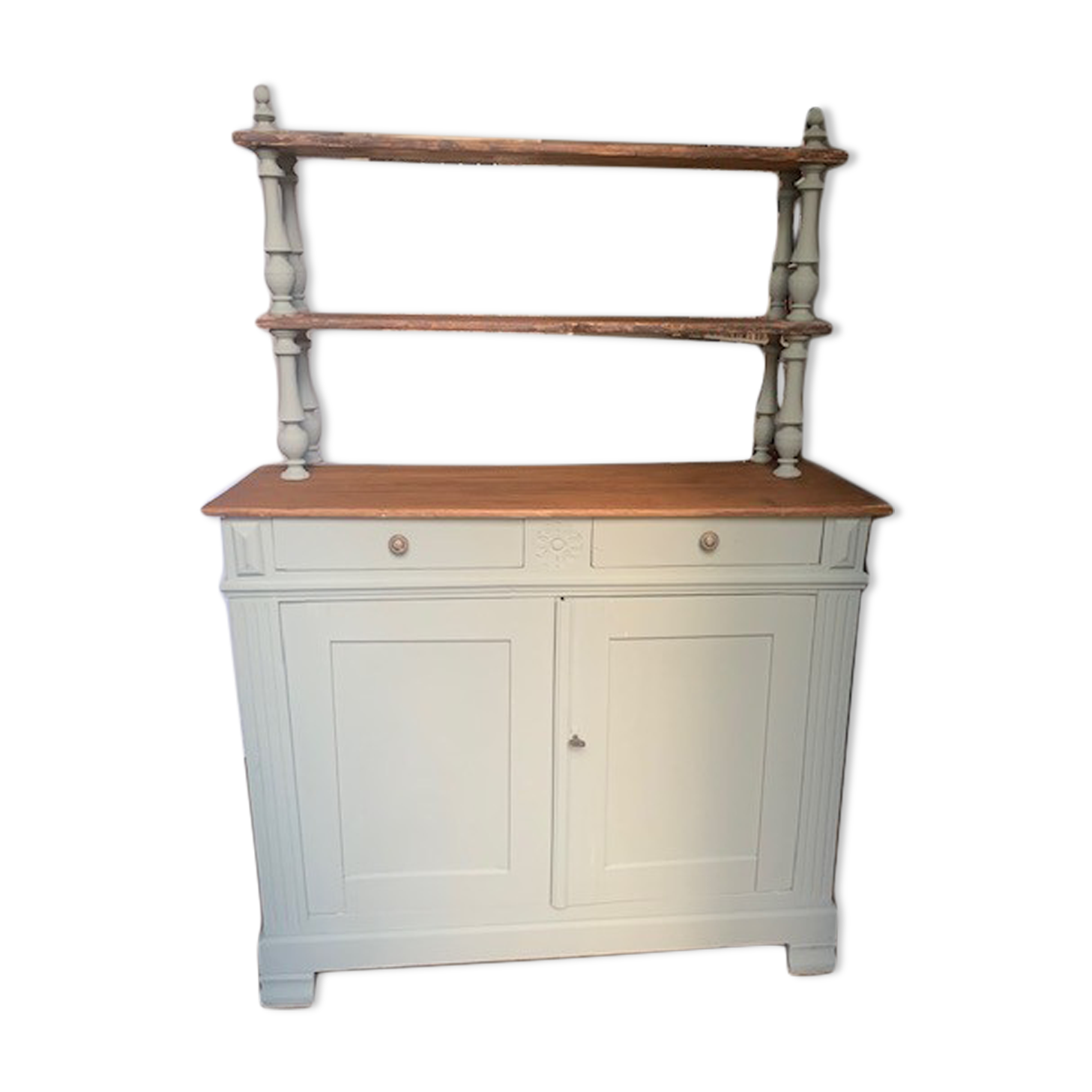 Parisian buffet with shelves