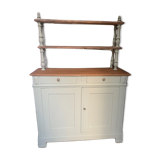 Parisian buffet with shelves