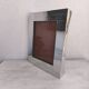 Designer silver metal photo frame