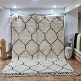 Handmade Berber wool rug 280x250 cm