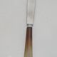 Stainless steel table and dessert knives with mother-of-pearl handles