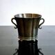 Danish metal vase Disko, by Just Andersen, 1920s/30s/Art Deco