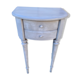 Skated bedside table
