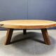 Brutalist tripod coffee table, 1960s