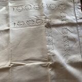 Pair of embroidered pillowcases