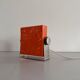 Orange Pop Art ambient night lamp in plexiglass by Uwe Mersch Design, 1970s, Germany.