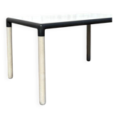 Grey wash Thonet Flex by Gerd Lange dining table – 130×80 cm | Mid-century design with character