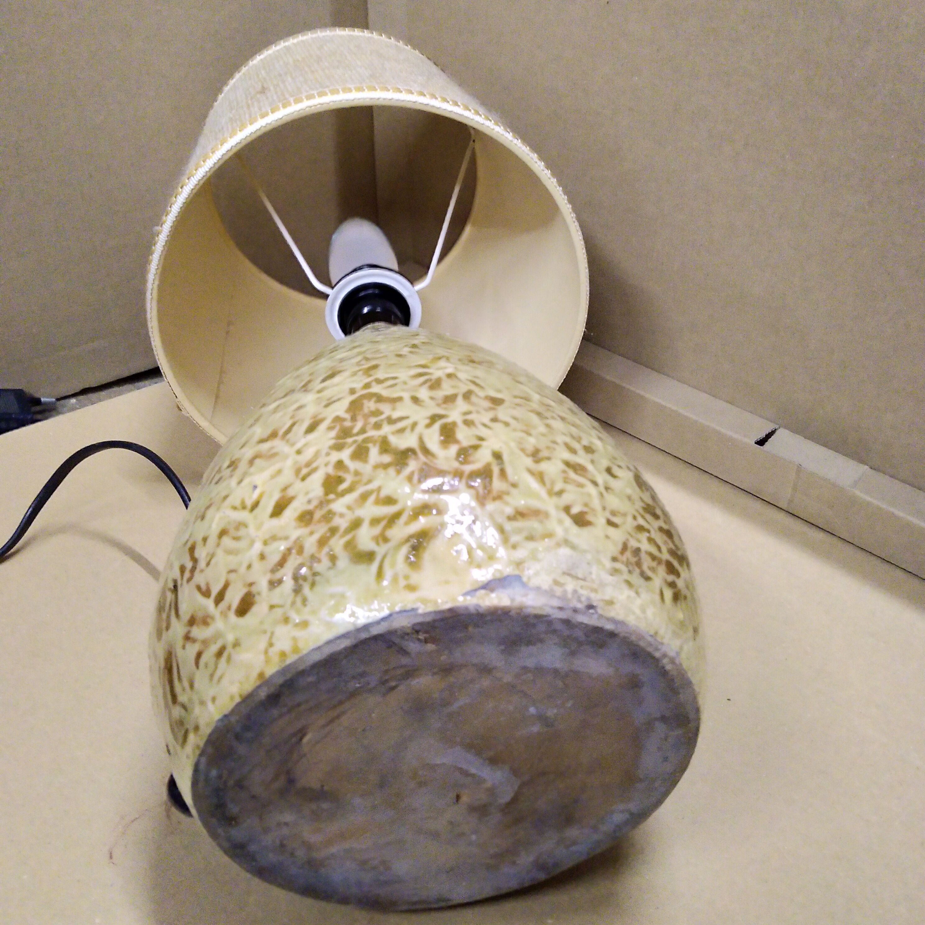 Terracotta lamp 1970