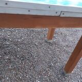 Vintage wooden formica kitchen table