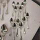 Christofle cutlery set in silver metal 36 pieces with its box