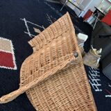 Wicker log holder