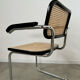 Old armchair Cesca B64 design Marcel Breuer 1970 Made in Italy