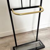 Vintage gold coat rack
