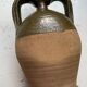 Persimmon glazed terracotta oil jar