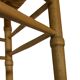 Art Deco chair minimalist oak wicker minimalist design
