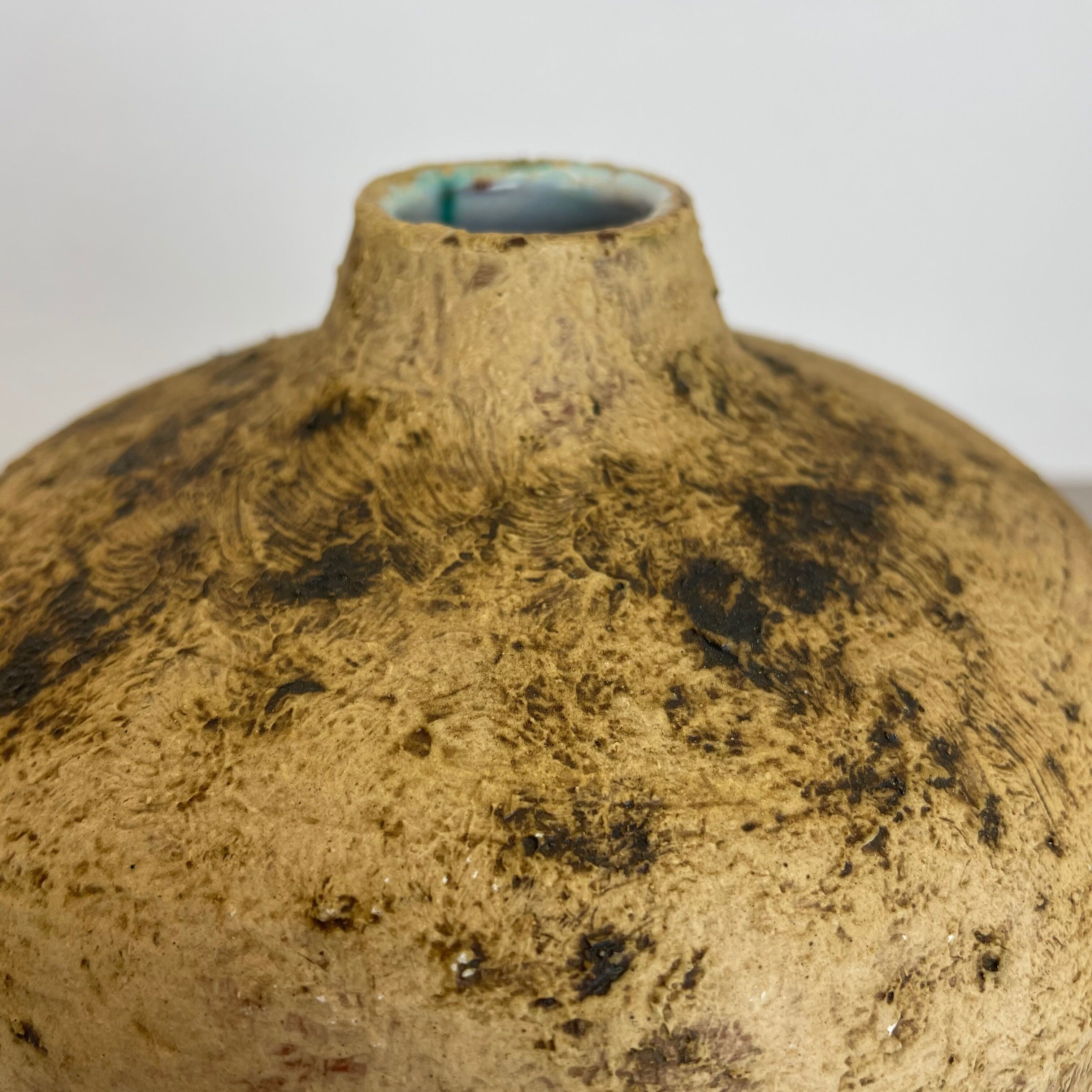 XXL Ceramic Studio Pottery Vase by Gerhard Liebenthron, Germany, 1960s
