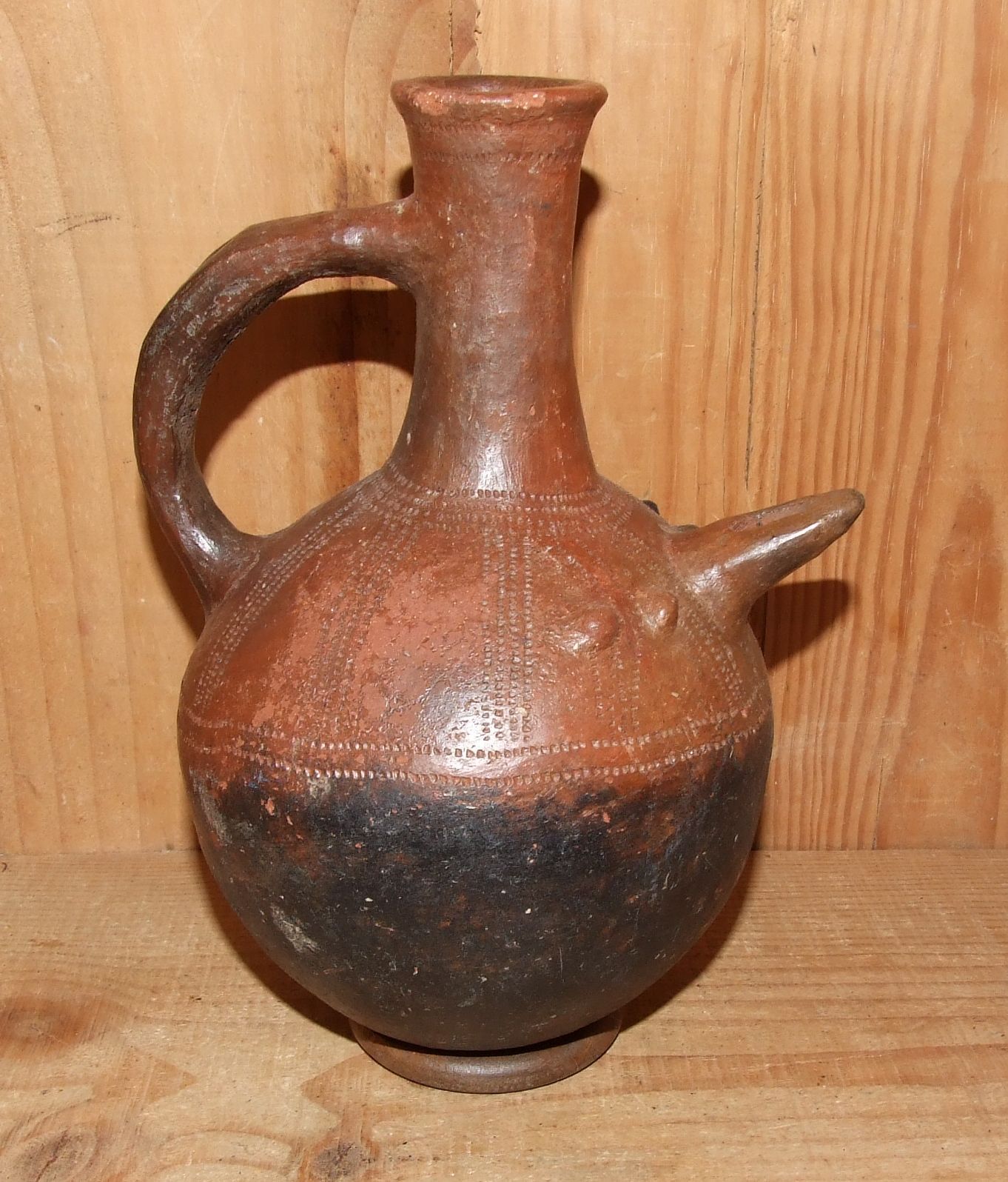African terracotta pitcher Ivory Coast