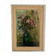 "Flowers" Oil painting, 1960s