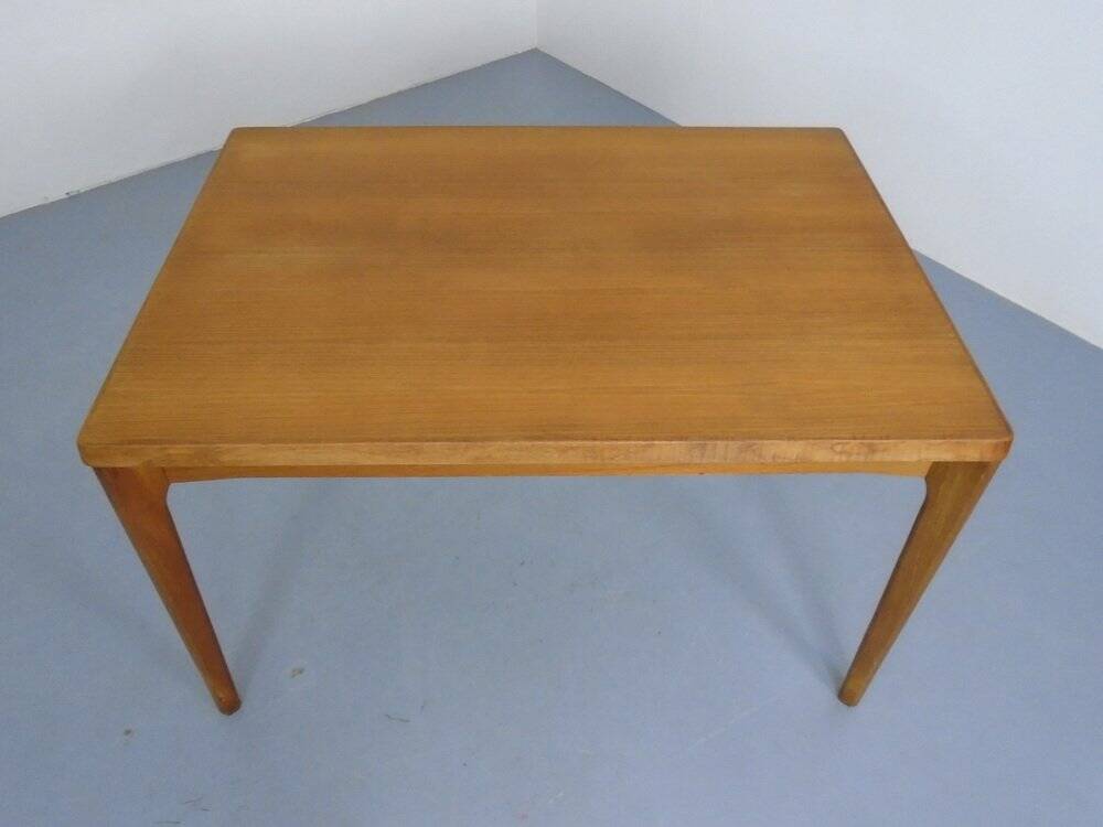 Extendable Teak Dining Table by Henning Kjærnulf for Velje Møbelfabrik, 1960s