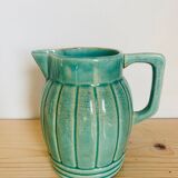 Old green Orchies pitcher