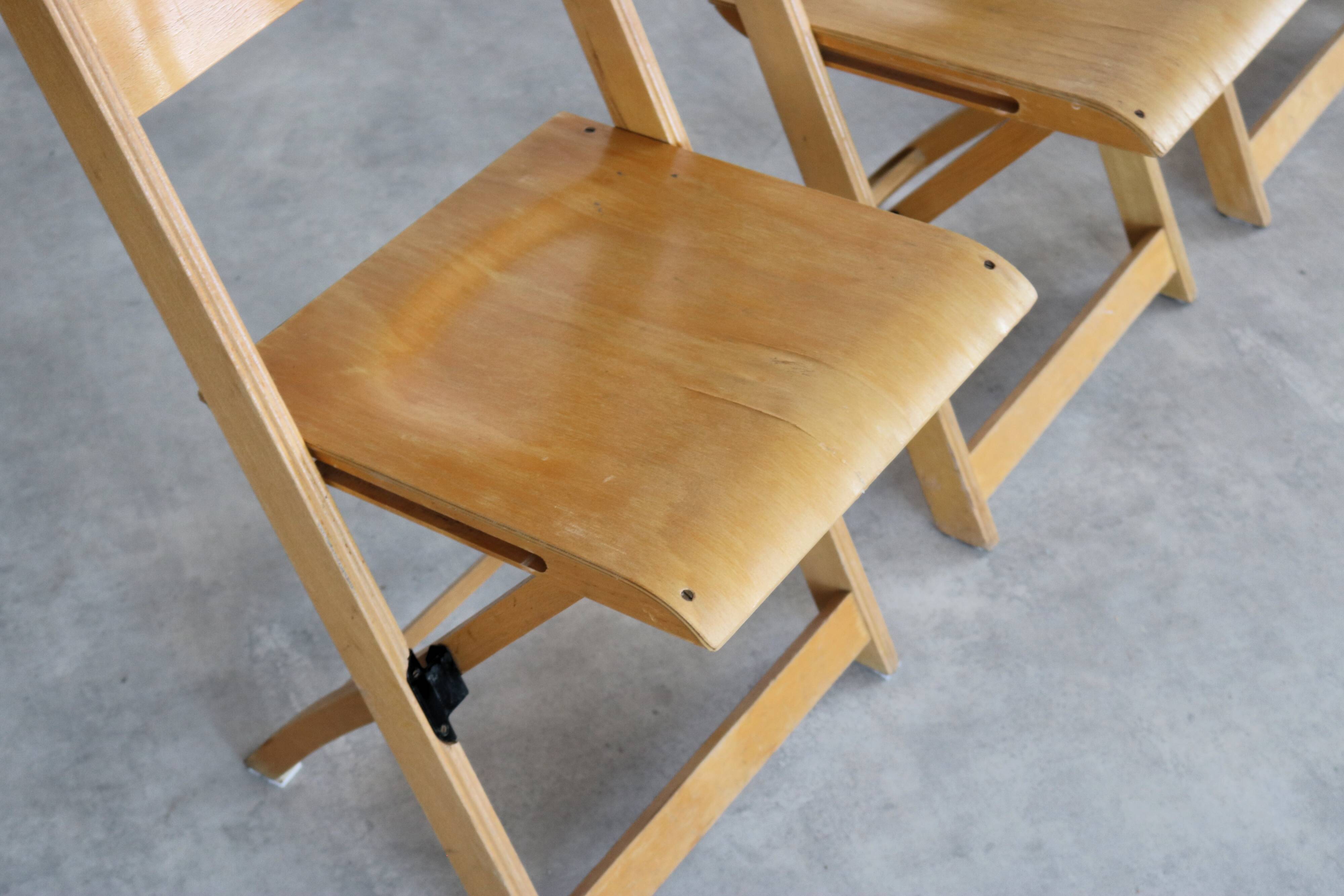 vintage folding chairs | chairs | 1960s | Swedish