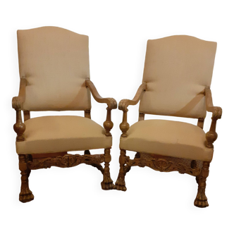 Louis XIII armchair (beautiful antique model)
